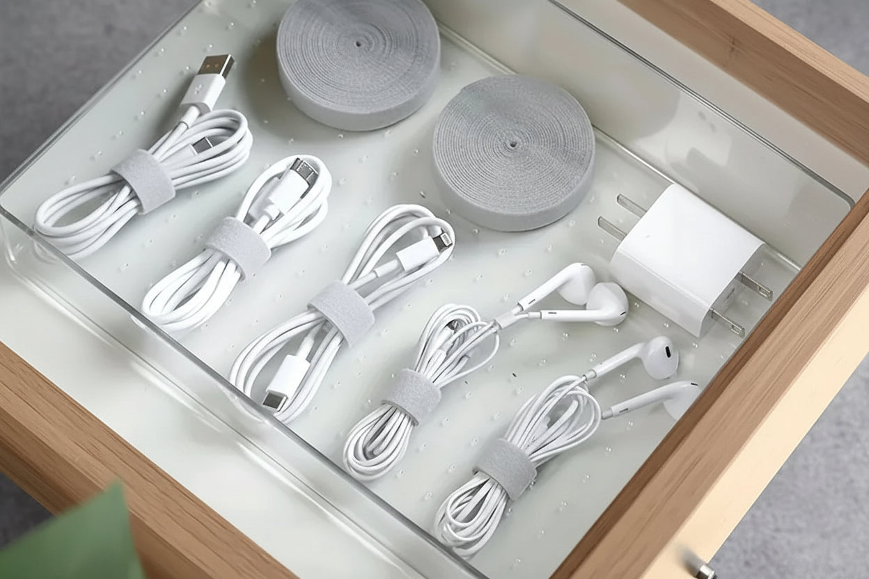 Guizmo Cable Organizer, Clean and Effortless Management