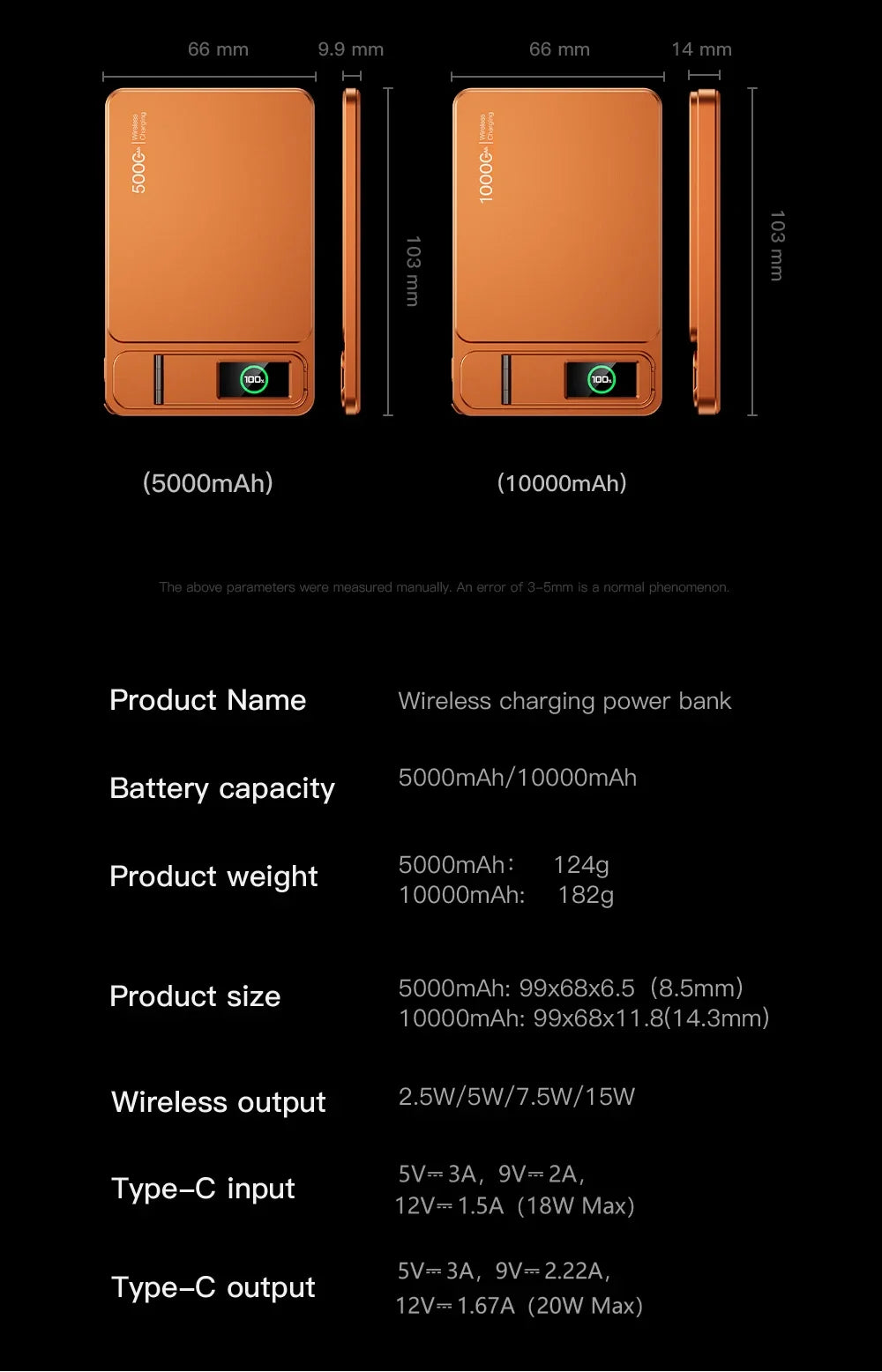 MagSafe Power Bank 15W Wireless Charging