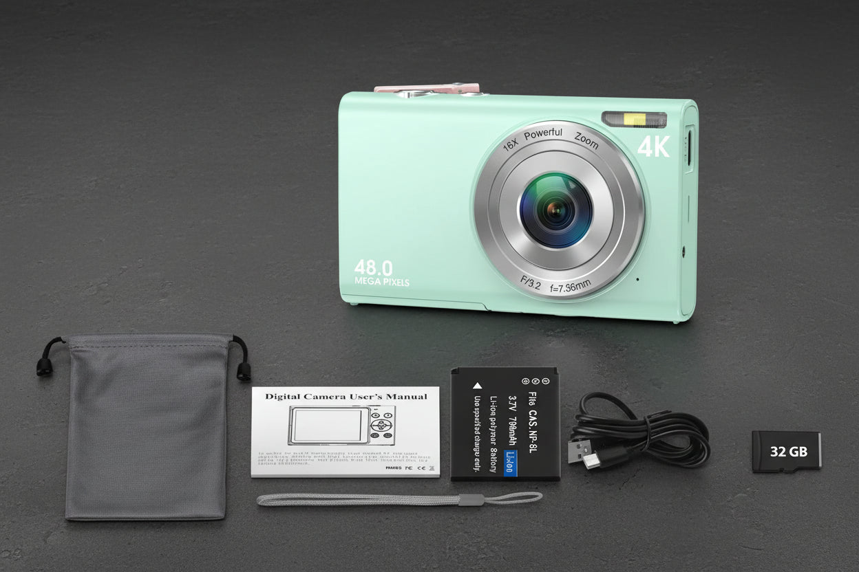 Appareil photo numérique 4K